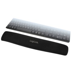LogiLink Gel Pad Wrist Support for Keyboard - Ultimate Comfort & Ergonomic Relief (4260113572887)